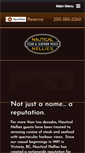 Mobile Screenshot of nauticalnelliesrestaurant.com